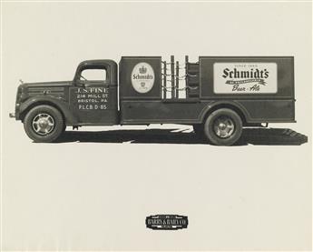 (COMMERCIAL TRUCKS) A collection of approximately 60 photographs of Barry & Bailey Motor Truck Bodies commercial vehicles produced for